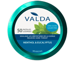 Pastilles Valda menthe & eucalyptus