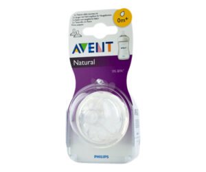 AVENT Tétine NATURAL nouveau né X2