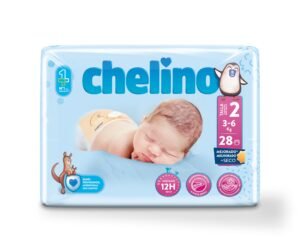 Couche Chelino bébé de 3-6kg paquets de 28