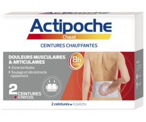 ACTIPOCHE Ceinture chauffante B2