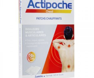 Actipoche patch chauffant dos nuque épaule 2 patchs