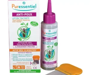 Puressentiel Traitement Complet anti -Poux Lotion + Peigne